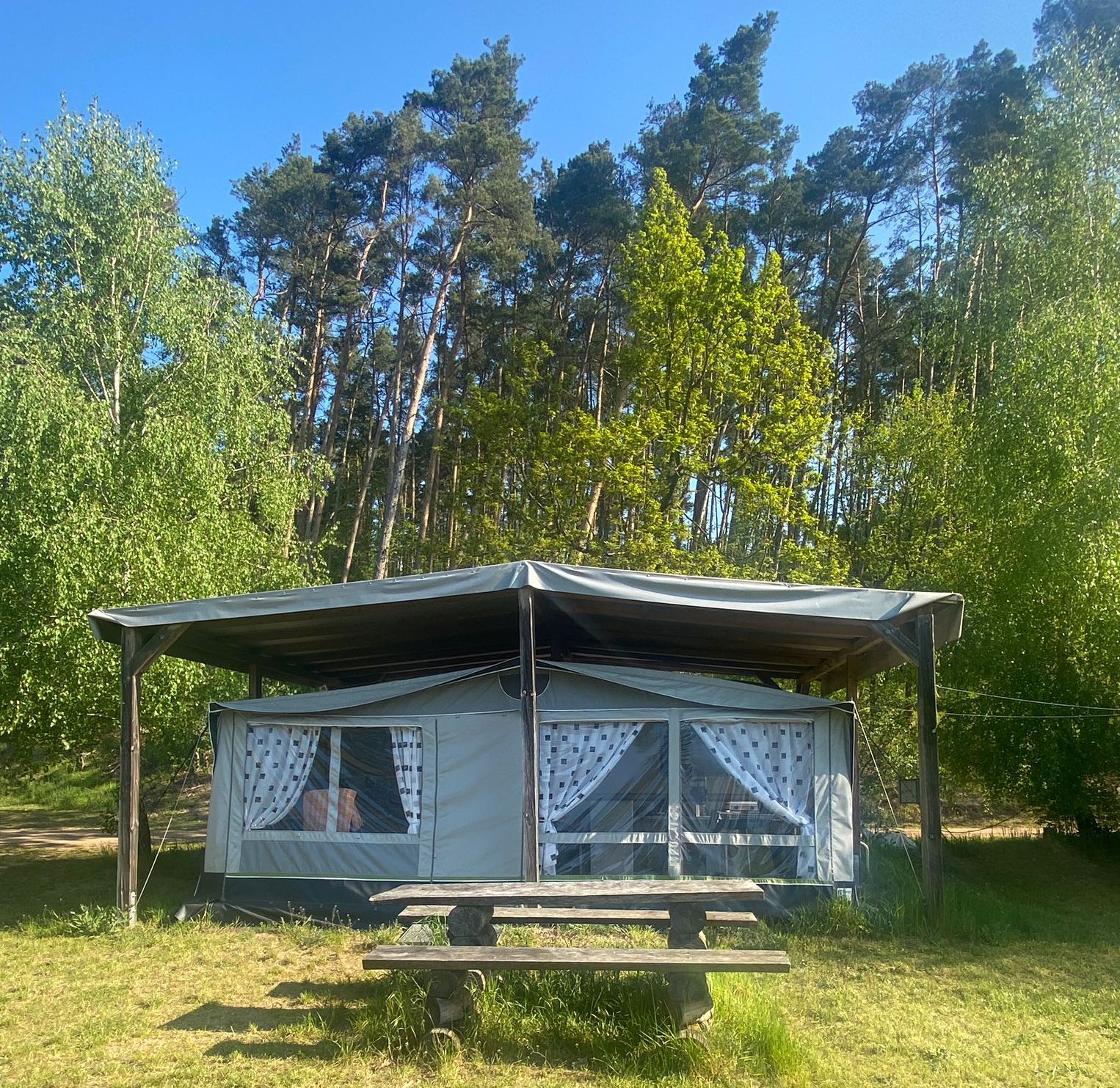 Wohnwagenverleih auf dem Campingplatz Camping36 Wohnwagenverleih auf dem Campingplatz Camping36